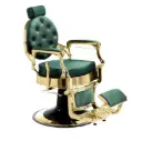 ARCHIE GOLD GREEN sillón de barbero