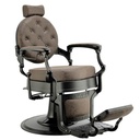 ARCHIE MARRON VIEILLI Fauteuil Barbier