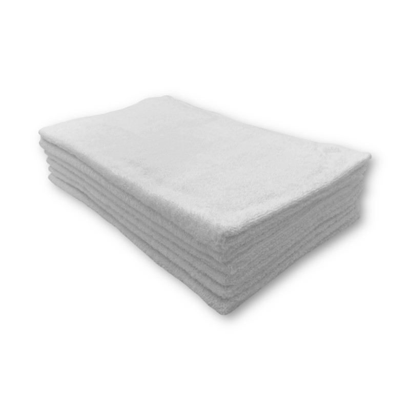 6 toallas blancas de tez absoluta