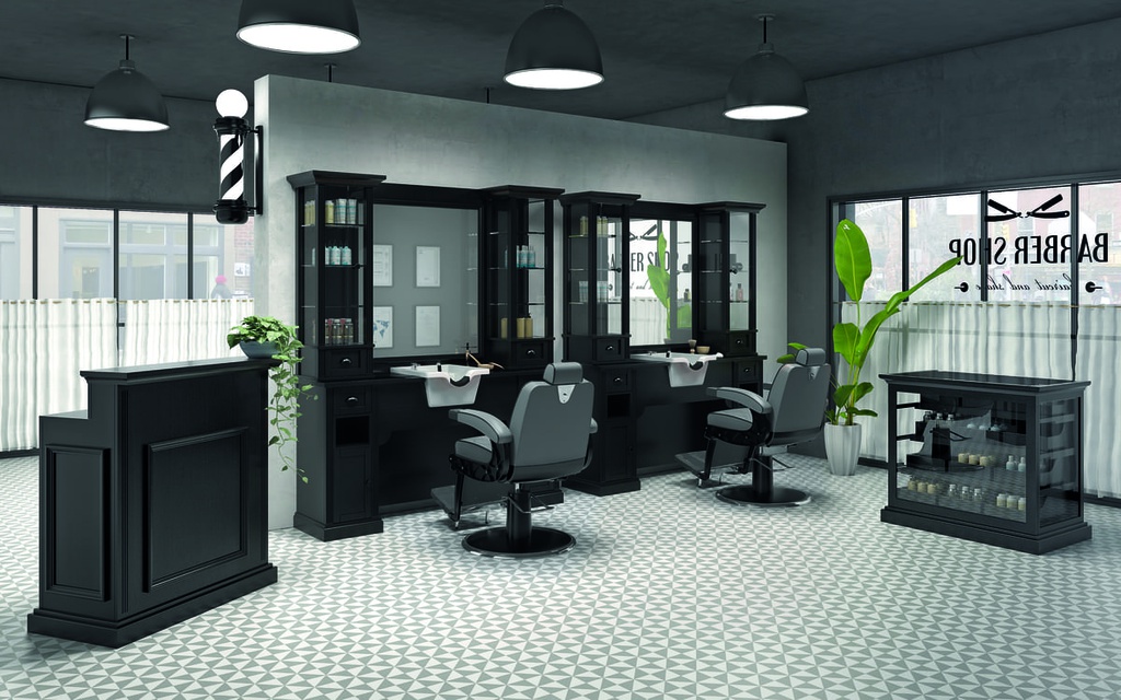 MODERN Salon Complet Barbier