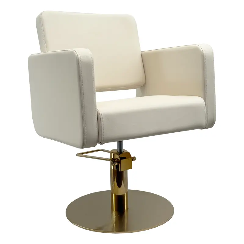 VILIO GOLD Fauteuil Coiffure - Crème
