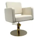 VILIO GOLD Fauteuil Coiffure - Crème