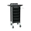 COMBY Chariot de Coloration et de Rangement - NOIR (copie)