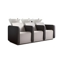 INFINITY 3-seat shampoo basin