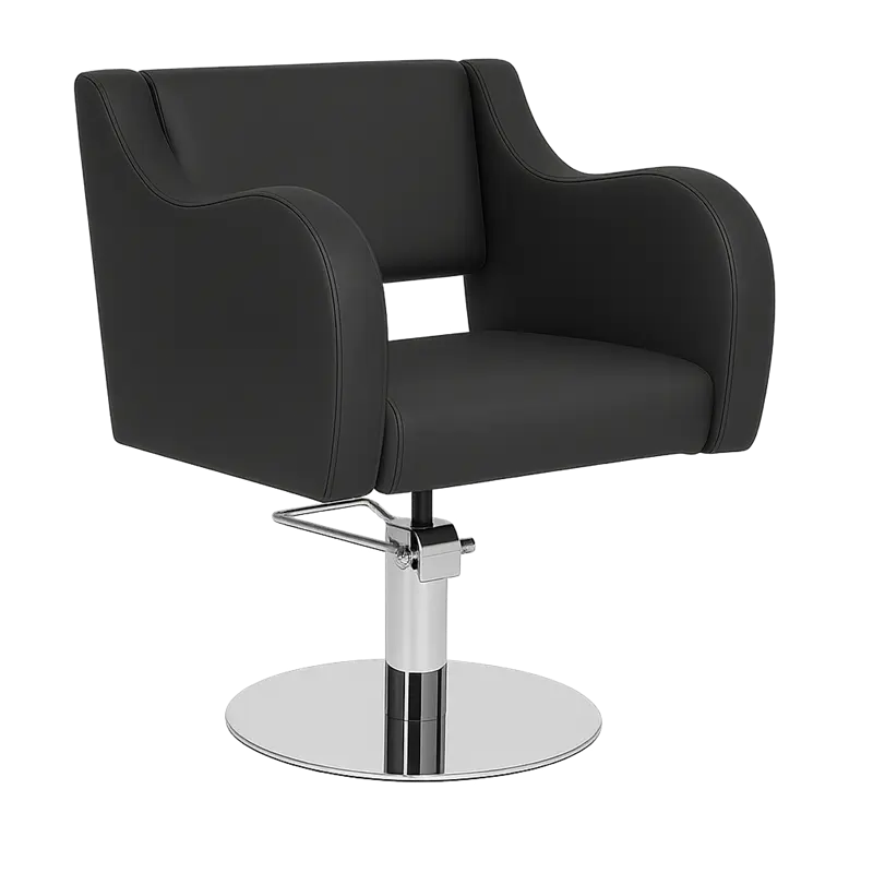 ROMA DELUXE Chrome Fauteuil Coiffure 