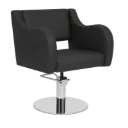 ROMA DELUXE Chrome Fauteuil Coiffure 