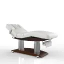 LIPS Table de Massage et soins électrique - Base bois foncé