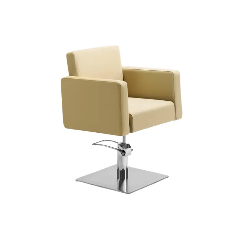 LERA Creme Friseurstuhl