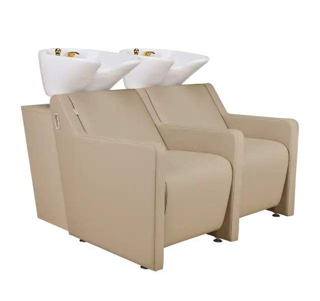 GLORIA SOFA حوض غسيل شعر بمكانين