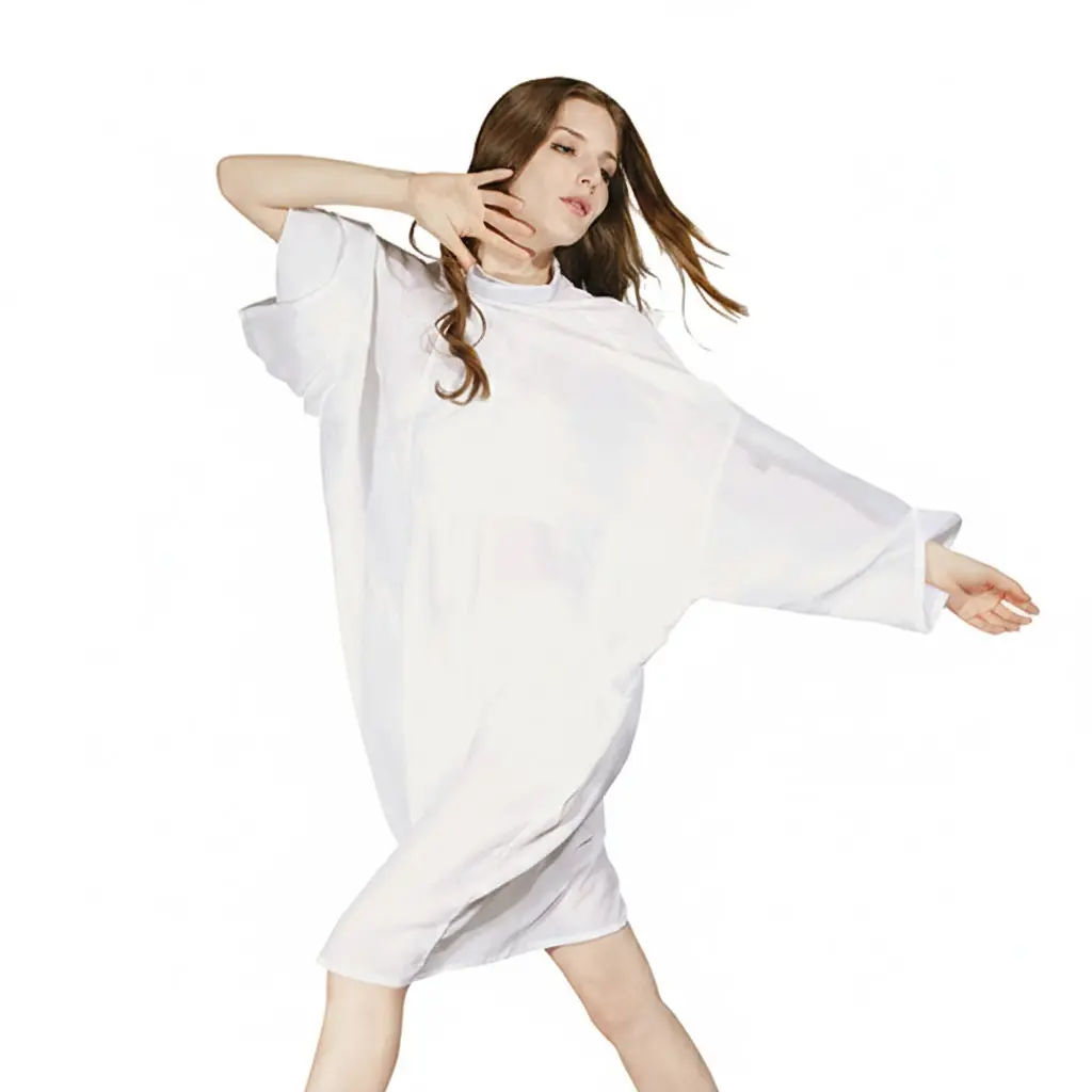 KIMONO BLANC Frisörkappa 