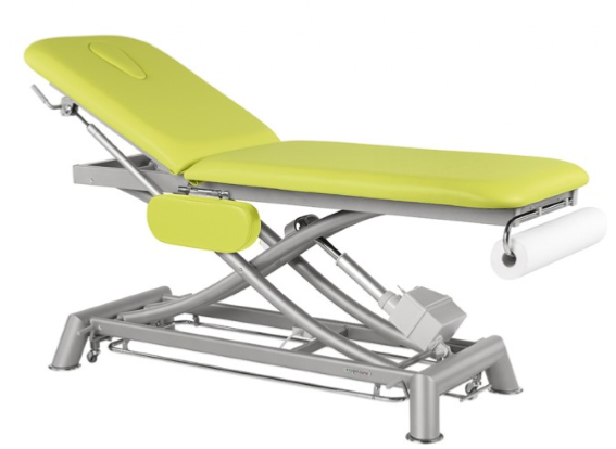 C7951 Elektrisk bord med 2 Ecopostural flater og 1 GRATIS krakk