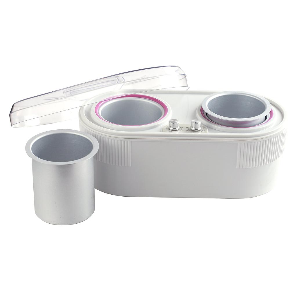 TWINCAN Double chauffe-cire