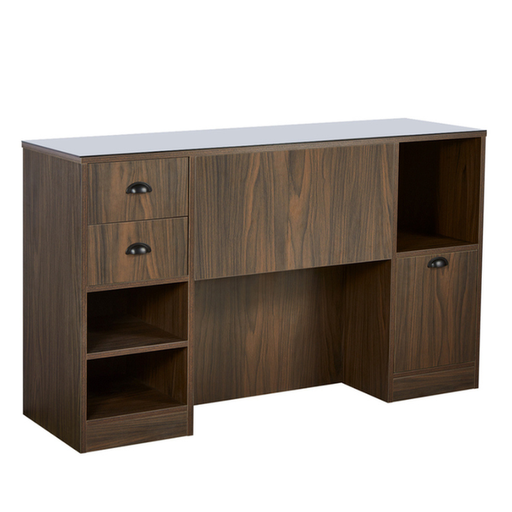[MRP-OKE3B] OKE 3 B Mueble de peluquería - Madera oscura