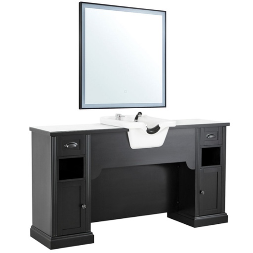 WILLIAM 11B - Kirpėjo baldas su veidrodžiu