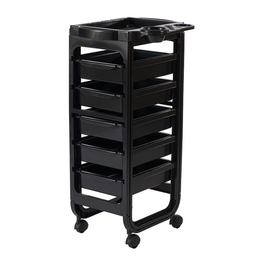 [WK-COMBY] Comby coloring and storage cart - black