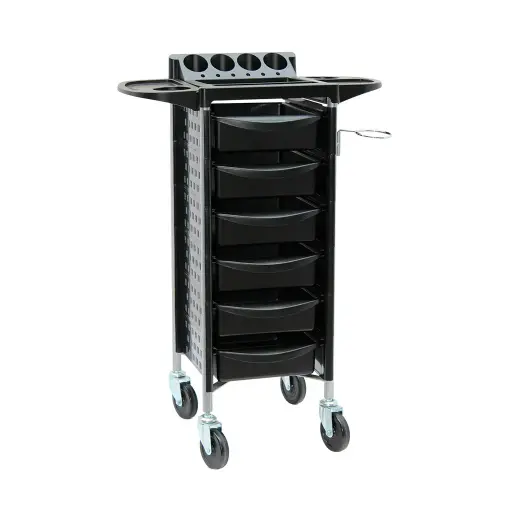 [WK-KEEP] COMBY Chariot de Coloration et de Rangement - NOIR (copie)