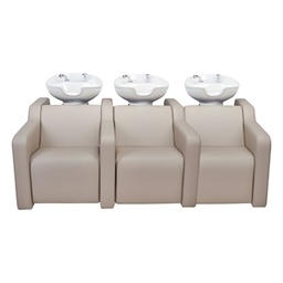  Lavacabezas ALBA SOFA VIBROMASSAGE 3 plazas 