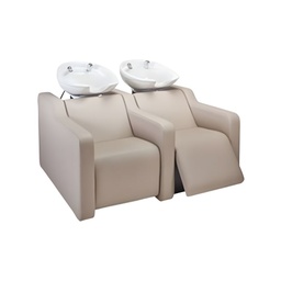 ALBA SOFA RELAX VIBROMASSAGE Bac shampoing 2 places