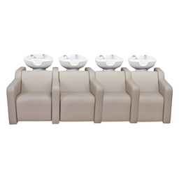 ALBA SOFA VIBROMASSAGE Bac shampoing 4 places