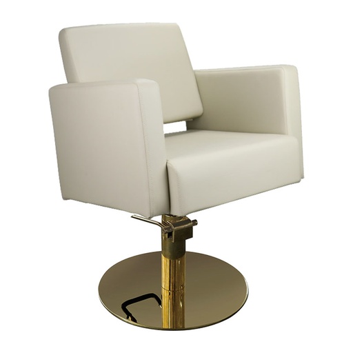 [VICTORIA-CR-GOLD] VICTORIA GOLD Fauteuil de Coiffure 
