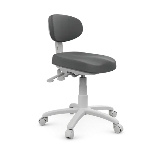 [ROLLER-GR] ROLLER Ergonomiškas pilkas taburetė