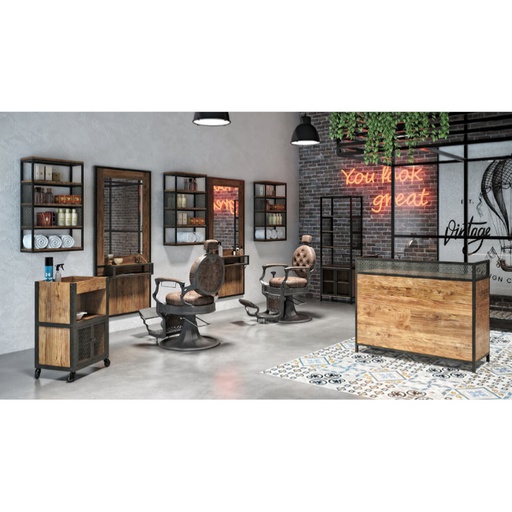 GARAGEM Salão de cabeleireiro completo