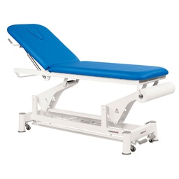 C5552 Electric table with 2 Ecopostural surfaces and 1 stool FREE
