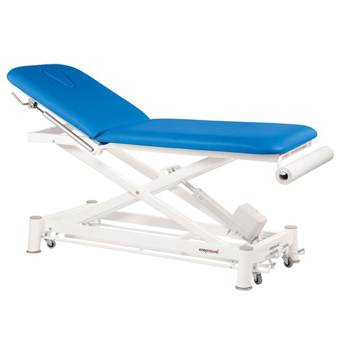 C7552 Mesa elétrica com 2 superfícies Ecopostural e 1 banco GRÁTIS
