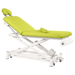 C7502 Electric table with 2 Ecopostural surfaces and 1 stool FREE