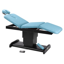 C6103W Electric table with 3 Ecopostural surfaces and 1 stool FREE